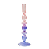 Popxstar Candlestick Holder Glass Candle Holder for Candlestick Dinner Party Wedding Centerpieces Table Decoration Home Decor