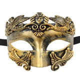 Fashion Cosplay Halloween Mask Ancient Greek Roman Masquerade Mask Festival Costume Venetian Half Face Mask Halloween Party