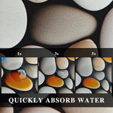 Popxstar Absorbent Tablecloth for Kitchen, Drying Mat, Kitchenware, Diatom Mud Pad, Coffee Machine Table Cloth, Kitchen Accessories