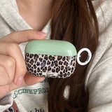 Popxstar  Amber Earphone Case for Apple AirPods 1/2 3 4 Pro 2 Wireless Bluetooth Charging Box Sexy Leopard Print Silicone Protection Cover