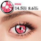 Popxstar Cosplay Anime Color Contact Lenses for Oshi No Ko Ai Ai Hoshino Rubi Ruby Akuamarin Kana Purple Lenses Red Lenses Pink Len