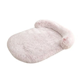 Fluffy Dog Bed Mat Dog Cat Sofa Winter Warm Pet Orthopedic Sleeping Bed for Portable Pet cat House Washable Pet Kennel Puppy Pad