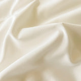 Popxstar Korean Princess Style Lace Ruffles Bedding Set Solid Color Duvet Cover Set Flat/Fitted Bed Sheet Pillowcases With Pillowcases