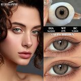 Color Contact Eye Color Lenses Makeup Natural Black Lens Cosmetics Blue Eyes Lenses Woman Makeup Brown Beauty Contacts