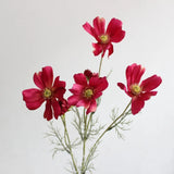 Popxstar spring decor Chamomiles Silk Artificial Flower 60cm Daisy White Fake Flowers Room Wedding Home Table Decorations Party Diy Bouquet Gifts 1PCs