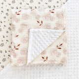 Popxstar 100*100cm Newborn Blanket Warm And Comfortable Pure Cotton Blanket Provides Soft Comfort For Newborn Babies