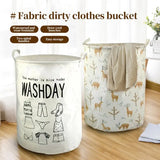 Popxstar Storage Basket Storage Bucket Baby Clothes Storage Basket Cloth Hamper Fabric Hamper Sundries Basket Washing Basket