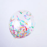 Popxstar 10/20/30pcs 12inch Confetti Ice Cream Confetti Balloon Birthday Party  Baby Shower Wedding Christmas Decoration Scene Layout