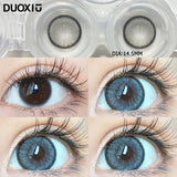Popxstar  2 Pair Colored Beauty Pupil Makeup Lens  Brown Eye Lenses Gray Contact Green Eye Lenses Blue Lenses Yearly Fast Shipping