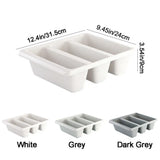 2PCS Practical Plastic 3 Grid Shoe Rack Nordic Style Space Saving Oblique Plug-In Shoe Storage Rack Large Shoes Holder Hotel