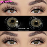 Popxstar 1 Pair Color Contact Lenses for Eyes Korean Brown Natural Big Eye Lenses Gray Eye Contact Green Color Lens