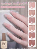 Autumn Winter Blue Black Red Glass Bead Crystal Cat Eye Gel Nail Polish New Whitening High Density Sparkling Nail