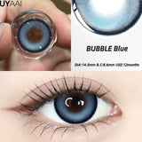Popxstar New 1pair Colored Contact Lenses for Eyes Blue Natural Look Brown Eye Lenses Cosmetic Beauty Pupils