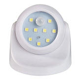 Popxstar Multi-purpose Wall Night Light Motion Sensor Light Energy-saving LED Wall Lamp 360-degree Rotation Porch Lamp for Bedroom