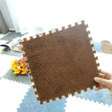 Popxstar EVA Foam Children's Mat Puzzle Interlock Floor Mats 30*30 CM Soft Plush Kids Carpet Baby Play Mat Children's Rugs Toys