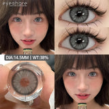 High Quality Gray Brown Beauty Lenses 1Pair NEW Colored Contact Lenses for Eyes Blue Beautiful Pupils Green Eye Contact
