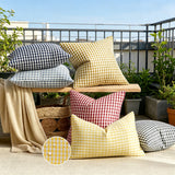 Outdoor Waterproof Square Pillow Covers Decorative Cushion Cover for Patio Couch Sofa Living Room Home Decor 45x45cm/50x50cm