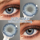 Colored Contact Lenses for Eyes 1Pair Natural Gray Contacts Blue Eye Makeup Lens Brown Eyes Contact Yearly Green Lenses