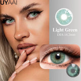 New Series Bionic Pupil Color Contact Lenses High Color Rendering Green Grey Blue Cosmetic y2k Korean Fashion Color