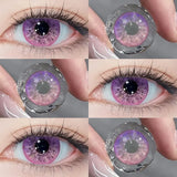 2pcs Diamond Cosplay Nightclub Party Contact Lenses Luxury Softlens 14.2mm