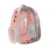 Pet Cat Carrying Bag Space Pet Backpacks Breathable Portable Transparent Backpack Puppy Dog Transport Carrier Space Capsule Bags