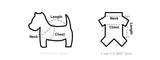 Summer Pet Bow Puppy Shirt Collar Strap Fashion Flying Sleeve Striped Dog Dress Black White Dress Teddy for Small Dog Clothes