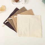 Popxstar Soft Absorbent Gauze Cotton Baby Square Towels Infant Wash Hand Face Towels Crepe Muslin Saliva Wipe Face Cloths for Babies