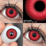 Popxstar   1pair Cosplay Color Contact Lenses for Eyes Anime Cosplay Eye Contacts Blind Black Colorful Lenses Halloween Eye Pupils