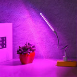 Popxstar Portable Full Spectrum Led Grow Light Phytolamp Red & Blue USB Indoor Greenhouse Plants Vegetable Hydroponic Bar Light