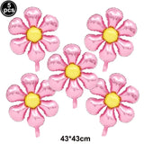 Popxstar  5pcs Bow Balloon Birthday Decorations Bow Tie Pink Balloon Bow Balloon Wedding Bride Shower Birthday Girl Decoration Bow Balloon