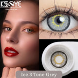 Popxstar  1 Pair Hot sales Color Contact Lenses with Diopter Myopia Eyes Cosplay Contacts Lens  Halloween Contact Lenses Makeup