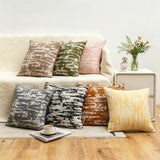 45x45cm Nordic Style Cushion Cover Geometric Jacquard Soft Plush Throw Pillow Cover for Living Room Sofa Couch Decor Pillowcase