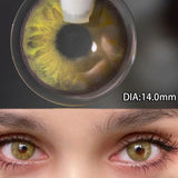 Popxstar 1 Pair Myopia Eyes Colored Lenses with Diopter Comfort Wearing Eyes Contacts Lenses Prescription Yearly Use
