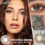 1pair Color Contact Lenses Softlens for Eyes Lenses Cosmetic Eyecontacts Brown Colored Contact Lenses For Eyes