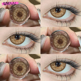 Color Contact Lenses for Eyes Brown Fashion Lenses Blue Color Eye Lenses Discounts Purple Y2K Lenses Colorcon