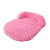 Fluffy Dog Bed Mat Dog Cat Sofa Winter Warm Pet Orthopedic Sleeping Bed for Portable Pet cat House Washable Pet Kennel Puppy Pad