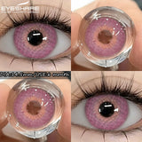 Natural Colored Contact Lenses Fashion Blue Eyes Lenses Gray Beautiful Pupils High Quality Brown Makeup Eyes Contacts