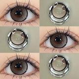 2pcs Colored Contact Lens Blue Pupils for Natural Effect High Quality Lenses Beauty Fashion Lens Annual Use Fast Shipping