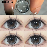 Popxstar  2pcs Contact Lenses with Diopters Natural Contacts Lenses Black Pupil Myopia Beautiful Black Lenses Fashion Soft Lenses