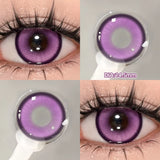 Popxstar  2PCS Halloween Myopia Contact Lenses Cosplay Colored Contact Lenses Prescription Lens Natural Pupils Eye Color Lenses