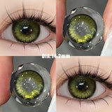 Popxstar  2PCS New Blue Colored Contact Lenses Gray Change the Color the High Quality Beauty Pupil Makeup Eyes Lens Fast Shipping