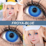 Popxstar  Cosplay VAMPIRE Contact Lenses for Halloween Eyes Lens Strange Colored Contacts Lens Blind Black Mesh White Cosplay Len