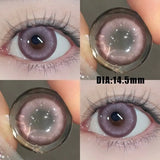 Popxstar  2Pcs Natural Color Contact Lenses for Eye with Myopia Power High Quality Eyes Contacts Lens Beautiful Pupil
