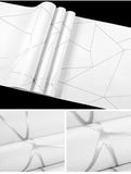 Popxstar  Curved Striped Film and Television Wall Decoration, 3D Stereoscopic TV Background Wall Wallpaper, Bedroom Living Room Wallpaper