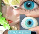 Popxstar 1 Pair Hot sales Color Contact Lenses with Diopter Myopia Lenses Halloween Contact Lenses Cosplay Lenses Makeup Annual