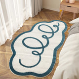 Popxstar Shaped Bedroom Carpet Comfortable Soft Modern Home Decoration Aesthetics Cloud Balcony Rug Corridor Rug