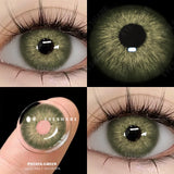 Popxstar  New Colored Contacts Lenses for Eyes Fashion Blue Contact Lens Brown Lenses Gray Pupils Yearly Cosmetic Green Contacts