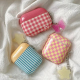 Popxstar Simple Striped Grid Suitable For Apple Earphone Protective Case Airpodspro2 Wireless Bluetooth Earphone Case