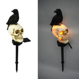 Popxstar Halloween Outdoor Light Skeleton Ghost Horror Grimace Party Decor for Courtyard Home Holiday Lighting Garden Decoration