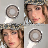 2pcs Hot Sale Natural Color Contact Lenses for Eyes Myopia Degree Korean Lenses Beauty Grey Eye Contacts Lens